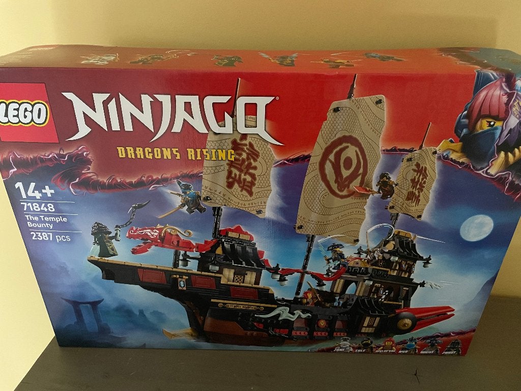 Lego 71848 Ninjago The Temple Bounty, Lego, Ensemble complet, Comme neuf, Enlèvement