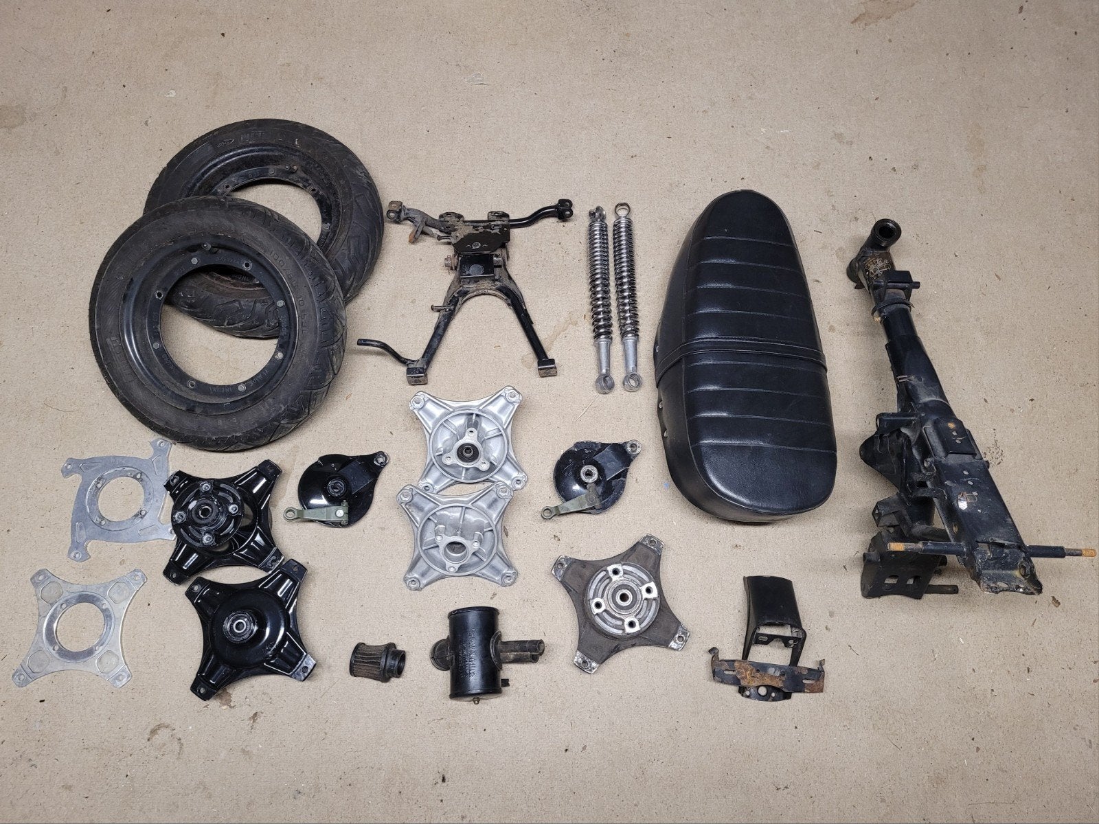 Dax, Monkey, Gorilla, Singa parts en uitlaten, Ophalen of Verzenden, Gebruikt, Frame, Honda dax monkey jincheng skyteam