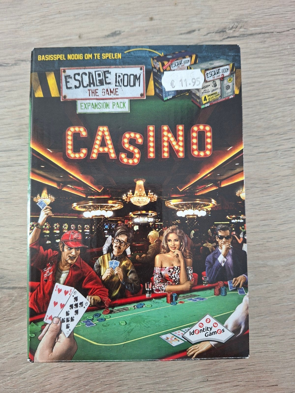 Escape Room The Game Casino, Trois ou quatre joueurs, Enlèvement, Comme neuf