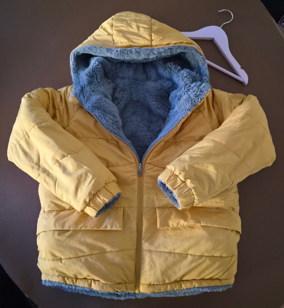 Manteau Réversible Okaïdi 12 ans la doudoune magique 2-en-1!, Garçon ou Fille, Okaidi, Comme neuf, Enlèvement