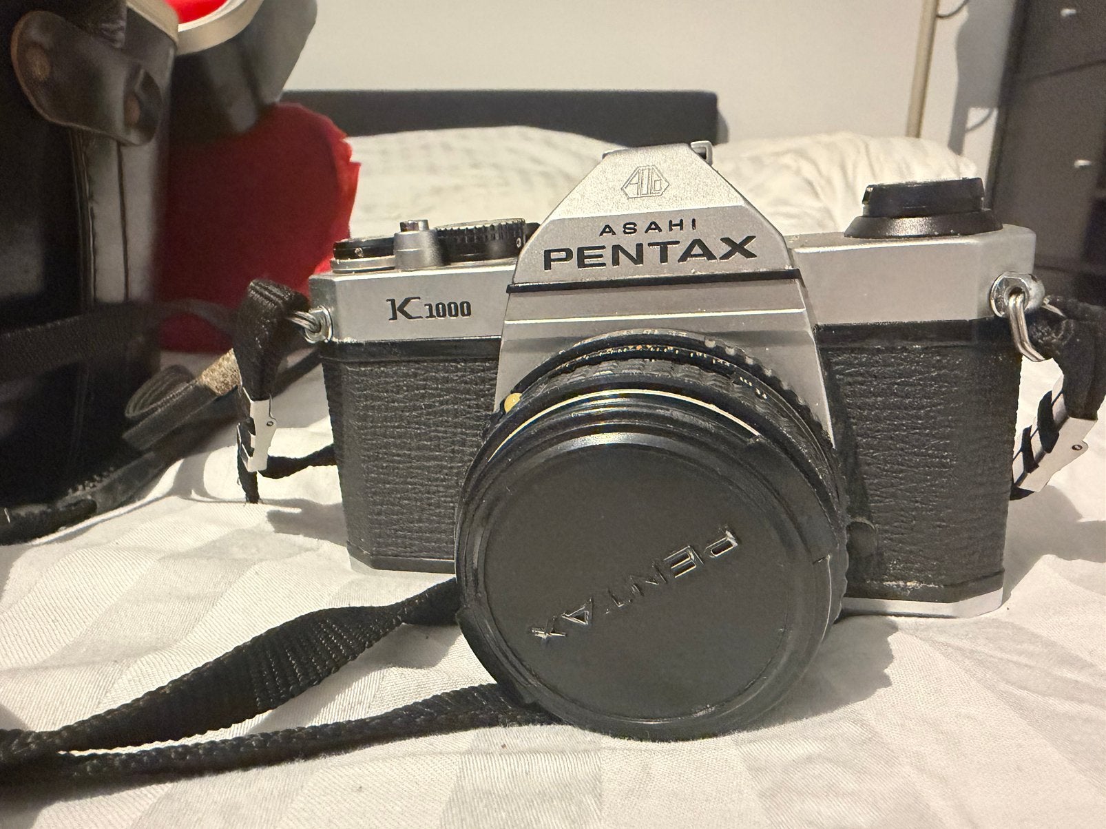 Pentax K1000 - 50mm lens, TV, Hi-fi & Vidéo, Appareils photo analogiques, Enlèvement, Utilisé, Pentax