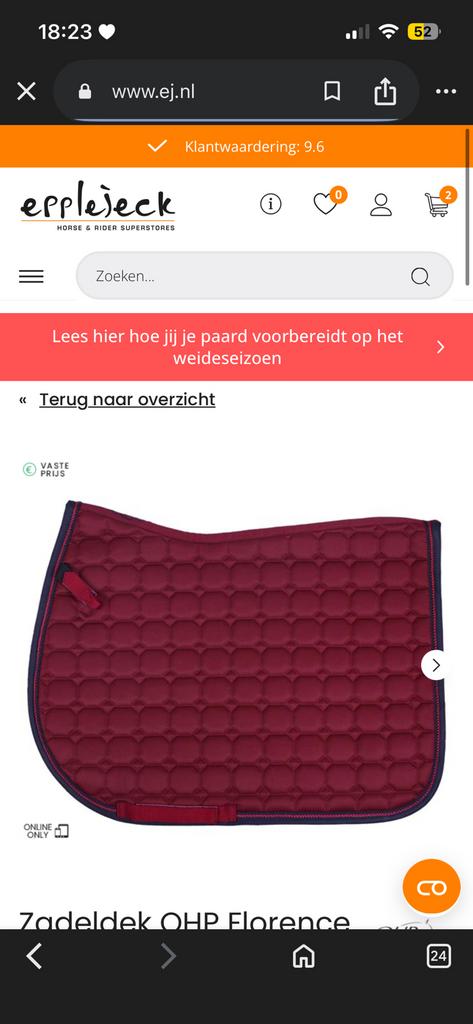 Dekje/oornetje, Enlèvement, Comme neuf