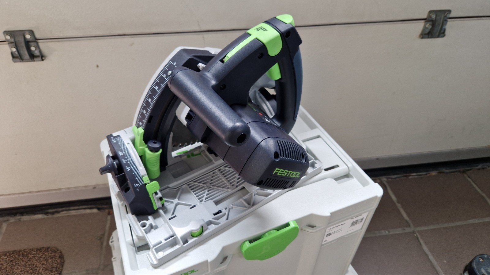 Scie plongeante Festool TS55 avec guide, Enlèvement, Neuf, Scie plongeante