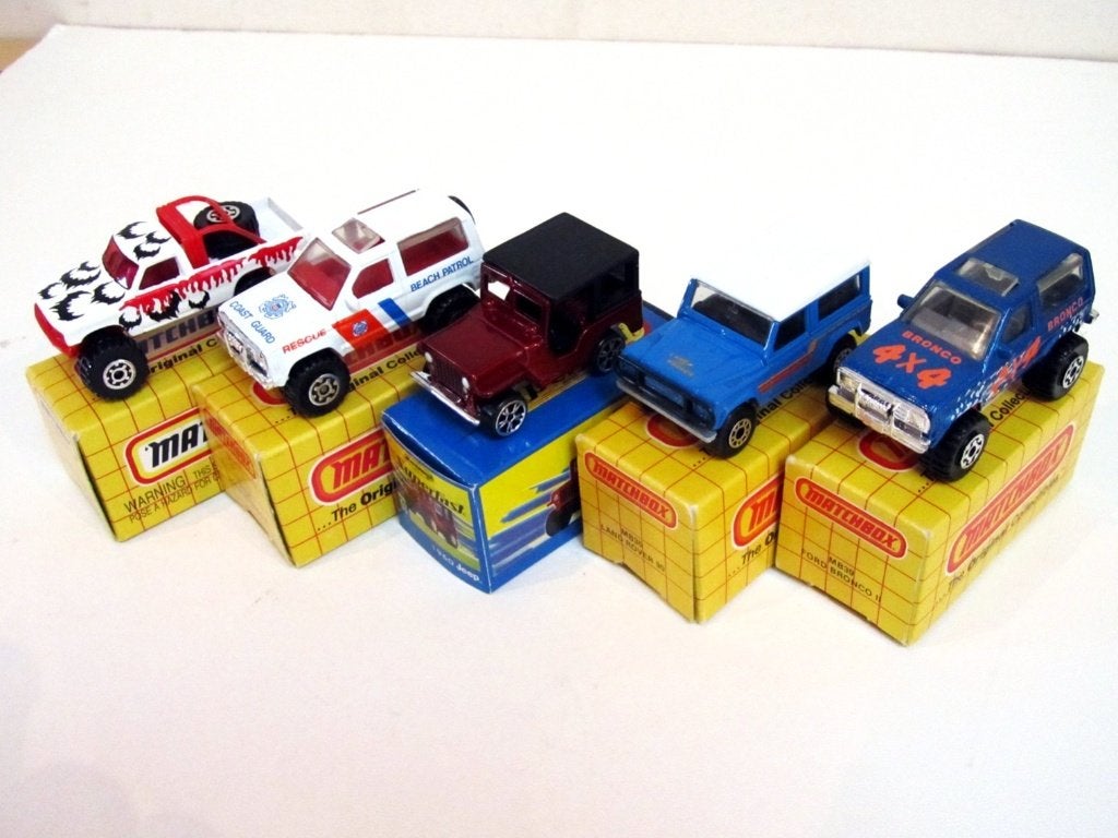 Matchbox Superfast Dunes Racer Ford Bronco Jeep Land Rover, Hobby en Vrije tijd, Ophalen of Verzenden, Nieuw, Auto, Matchbox