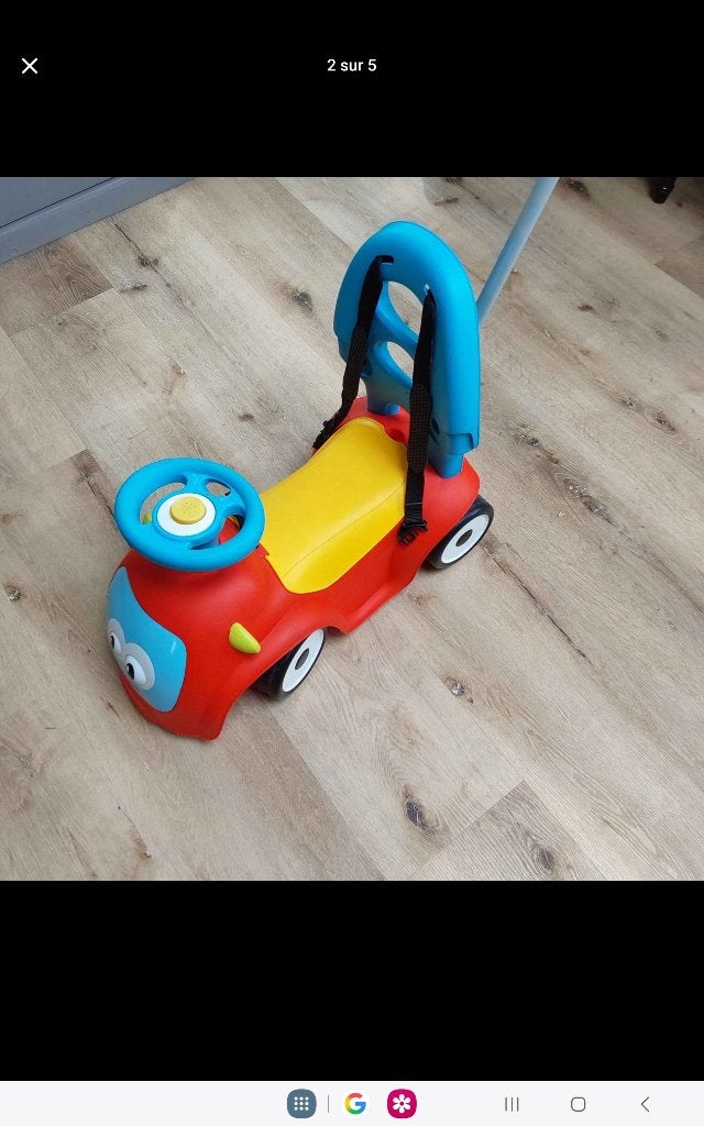 Porteur Smoby 3 en 1, Enlèvement, Comme neuf, Véhicule à pousser