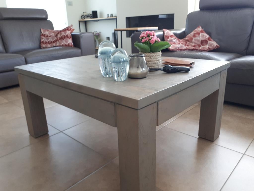 Salontafel, Huis en Inrichting, Ophalen, 50 tot 100 cm, Teakhout, 50 tot 100 cm
