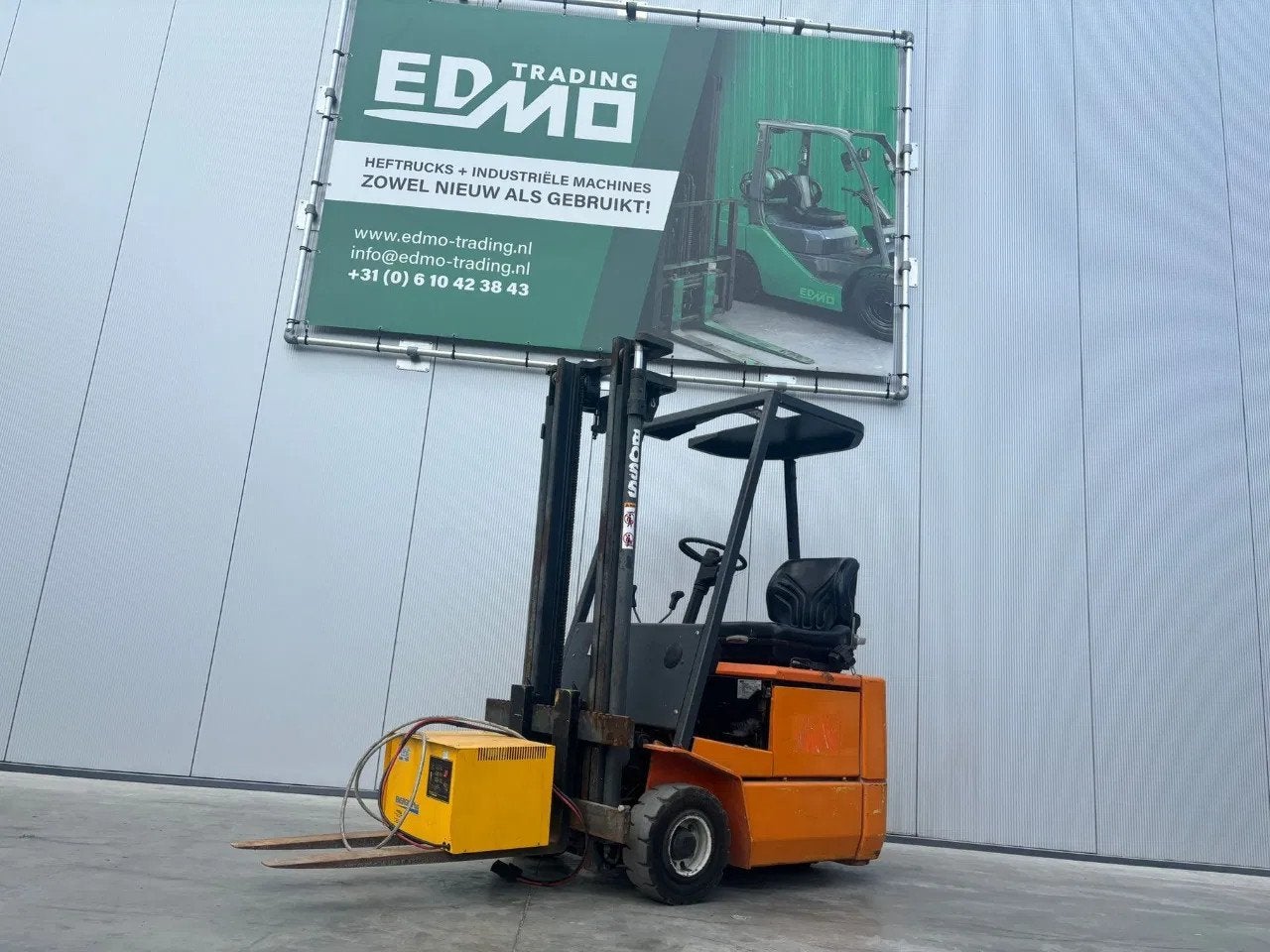Lancer Boss JE10 Heftruck (bj 2000), Zakelijke goederen, Machines en Bouw | Heftrucks en Intern transport, 1000 tot 2000 kg, Elektrisch