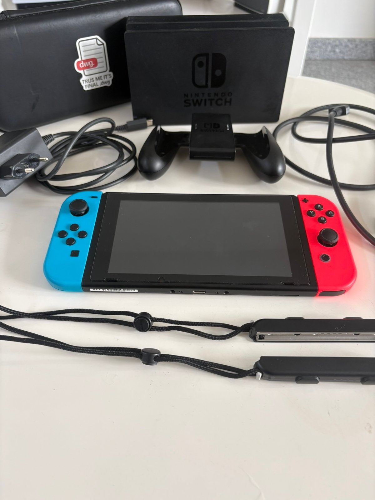 Nintendo Switch + accessoires – zeer goede staat, Ophalen, Zo goed als nieuw, Met 1 controller, Switch Original