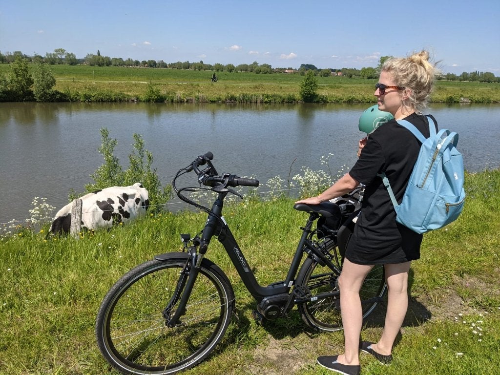 Elektrische fiets - Veloci - zeer goede staat, Vélos & Vélomoteurs, Autres marques, 51 à 55 cm, 50 km par batterie ou plus, Comme neuf