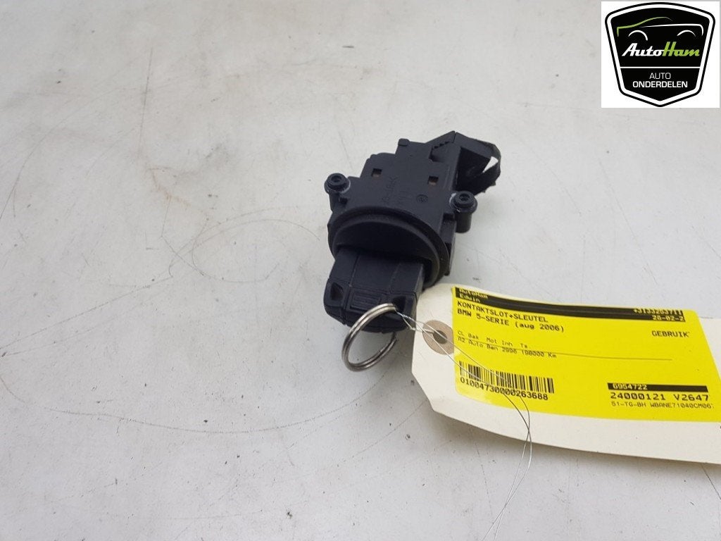CONTACTSLOT + SLEUTEL BMW 5 serie (E60) (12-2001/03-2010), Dhr. J. Ham, Gebruikt, Administratie@autoham.nl, BMW