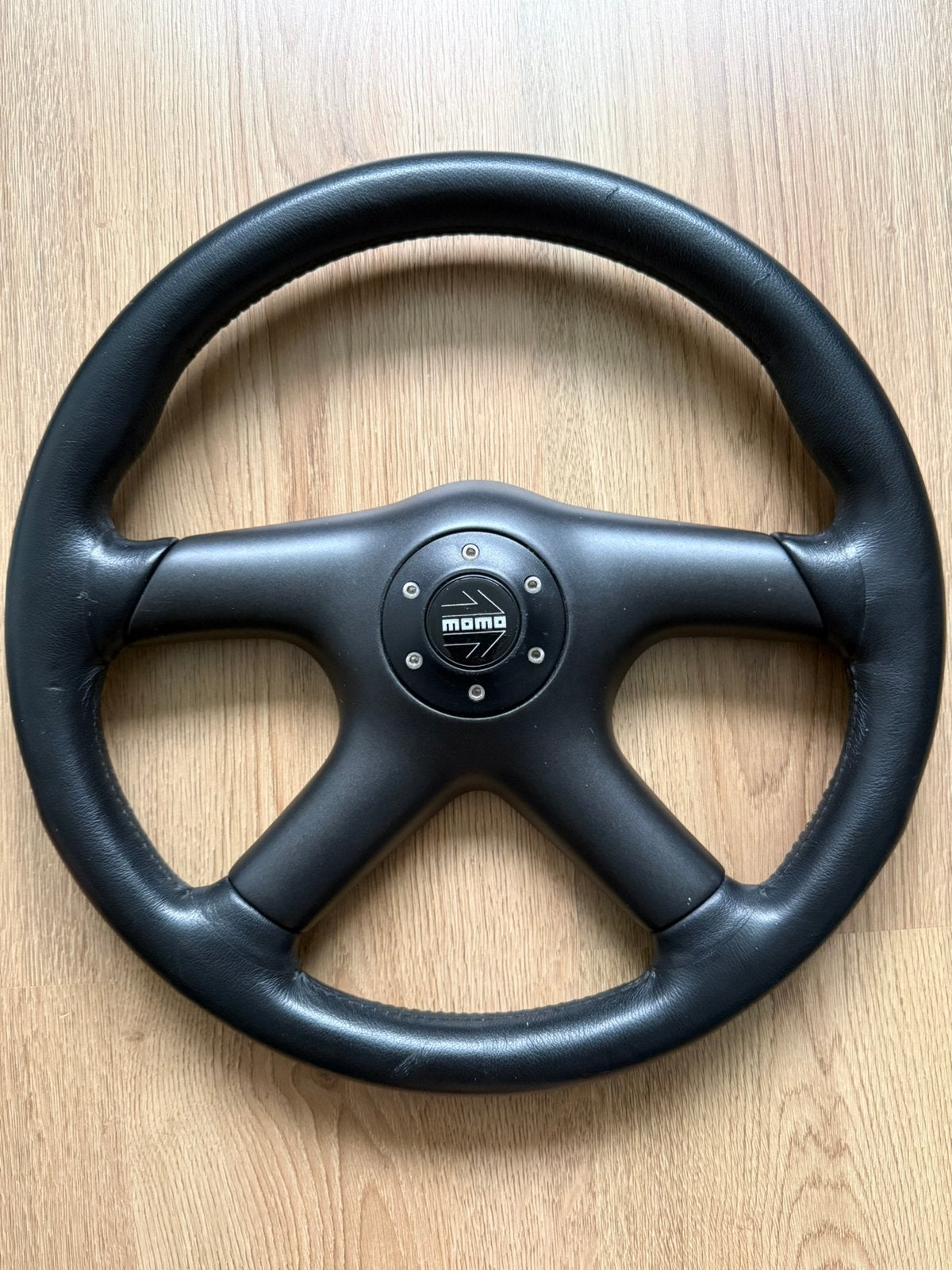 Momo Daytona 4 M36 Leren Stuur | Porsche 911 924 928 968 JDM, Ophalen of Verzenden, Gebruikt, Overige automerken