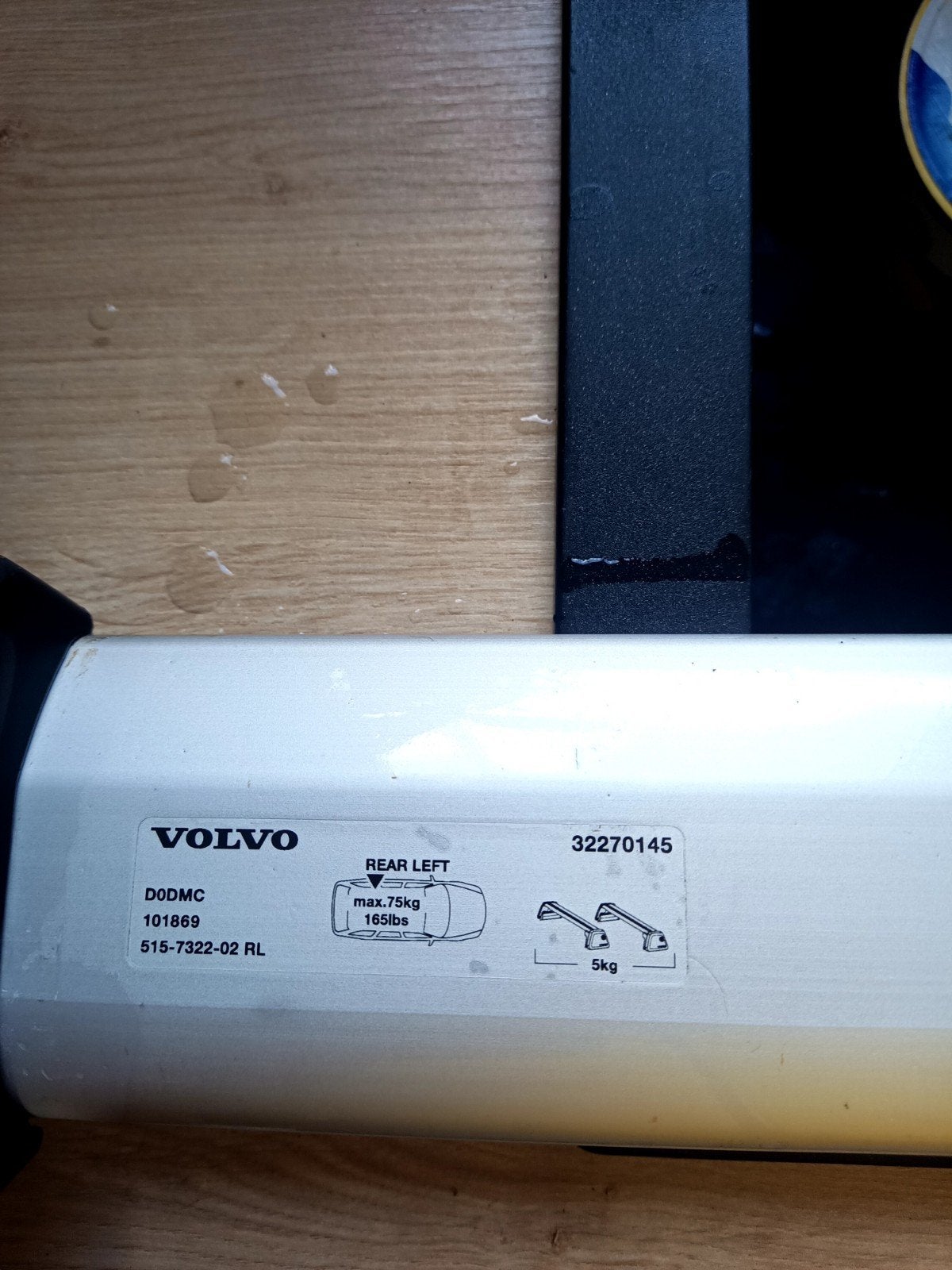 Originele dakdragers Volvo, Auto diversen, Ophalen, Zo goed als nieuw