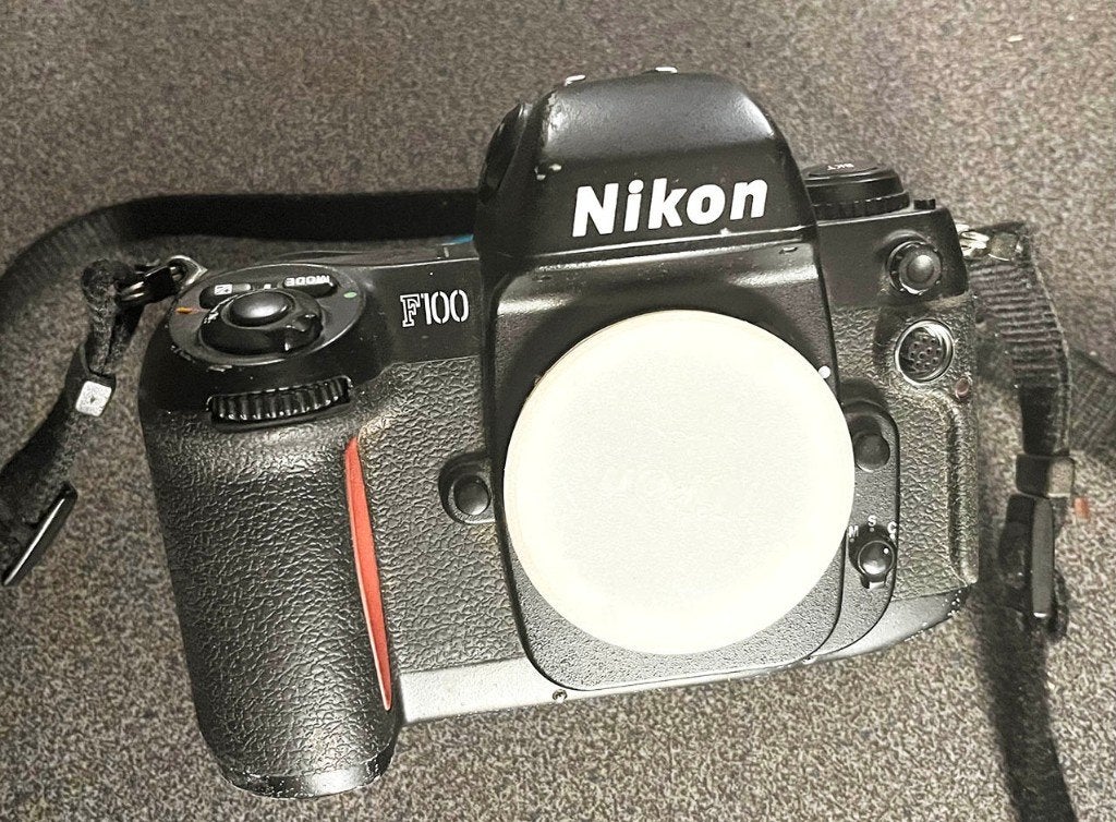Nikon F100 spiegelreflexcamera, Ophalen, Gebruikt, Spiegelreflex, Nikon