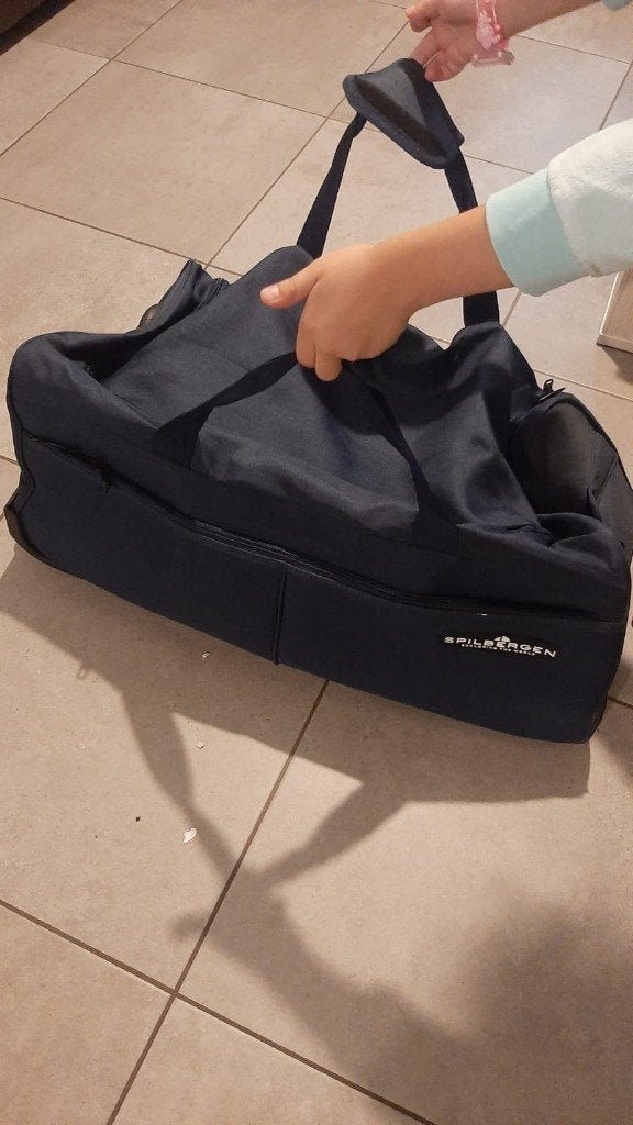 Spilbergen reistas blauw, Bijoux, Sacs & Beauté, Sacs | Sacs de voyage & Petits Sacs de voyage, Enlèvement, Bleu, Poignée extensible