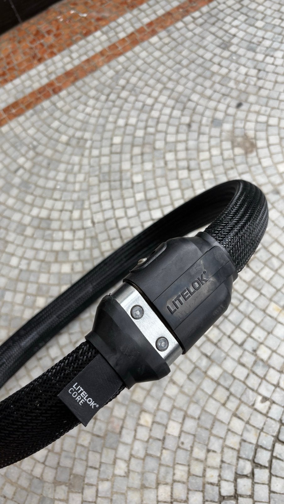 Litelok core 100cm ART3 fietsslot scooterslot, Fietsen en Brommers, Fietsaccessoires | Fietssloten, Ophalen of Verzenden, Zo goed als nieuw
