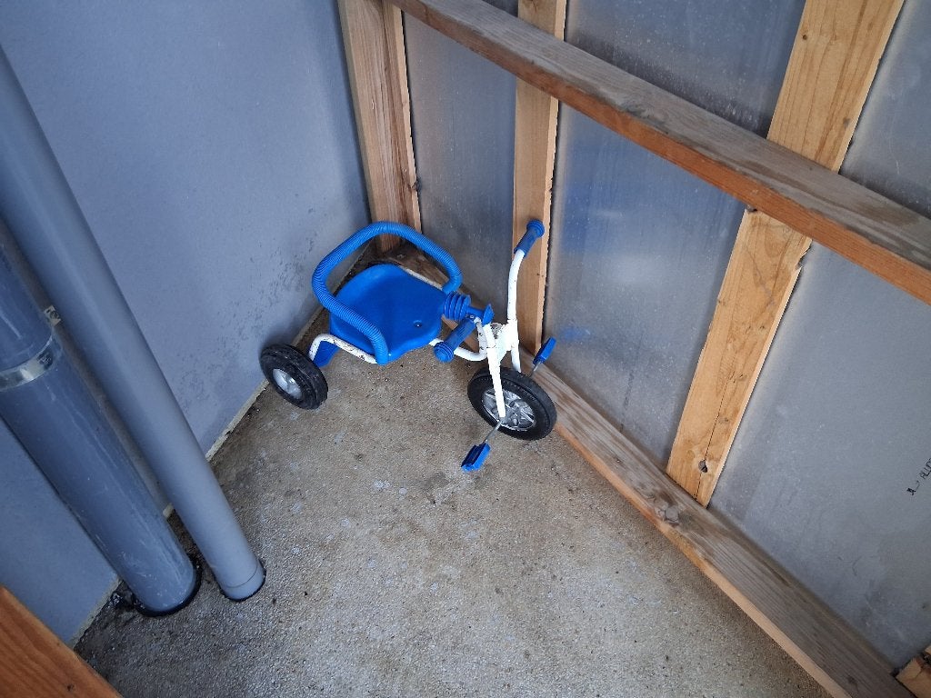 Tricycle enfant, Enlèvement, Utilisé, Moins de 16 pouces