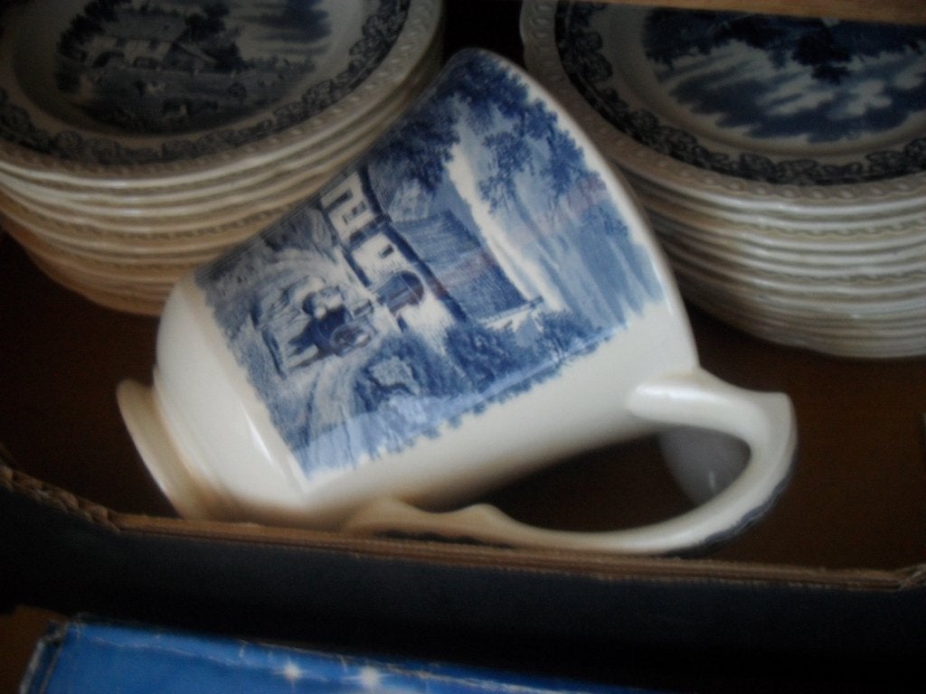 eetservies, Ophalen