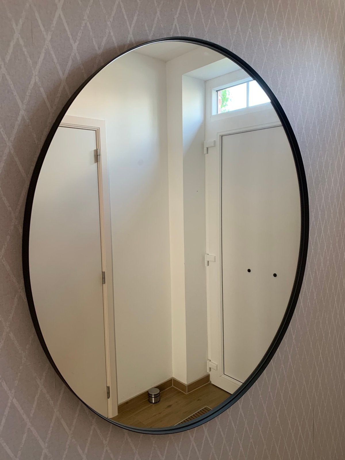 Grote spiegel, Huis en Inrichting, Woonaccessoires | Spiegels, Ophalen, Zo goed als nieuw