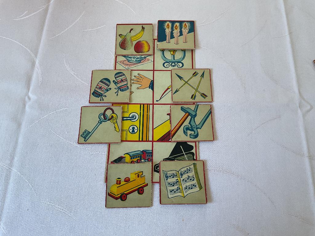 Vintage kleuterspel, Ophalen, Gebruikt, Ontdekken