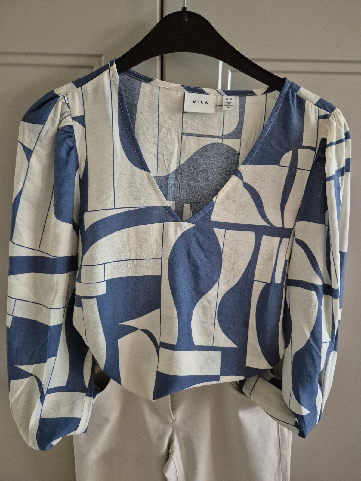 Blouse Vila maat 34/ZGAN, Kleding | Dames, Blouses en Tunieken, Vila, Ophalen of Verzenden, Zo goed als nieuw