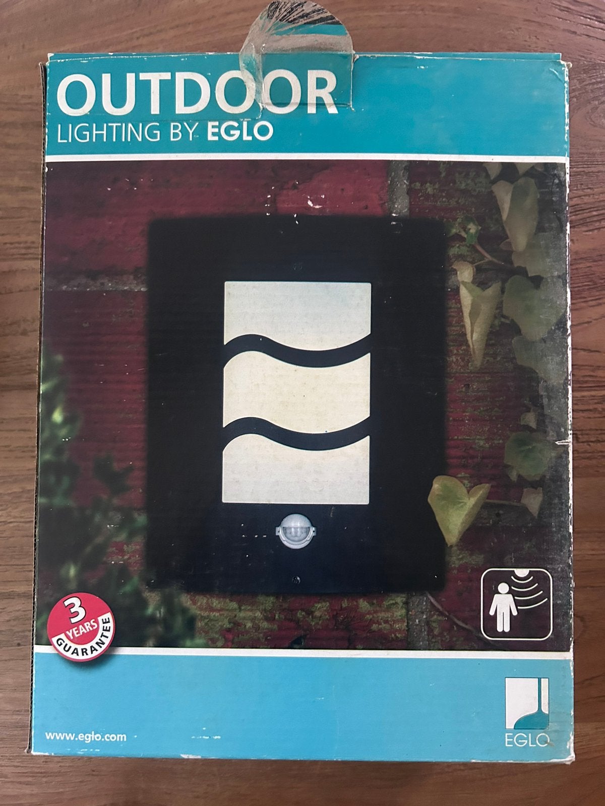 Nieuwe buitenlamp (nog steeds verpakt), Tuin en Terras, Buitenverlichting, Ophalen, Nieuw, Wandlamp, Bewegingssensor