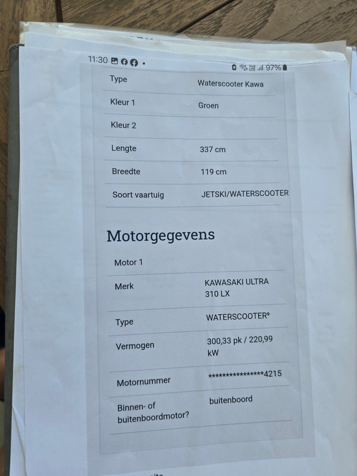 Jet ski, Enlèvement