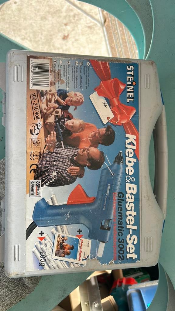 Steinel gluematic 3002 lijmpistool, Enlèvement, Utilisé