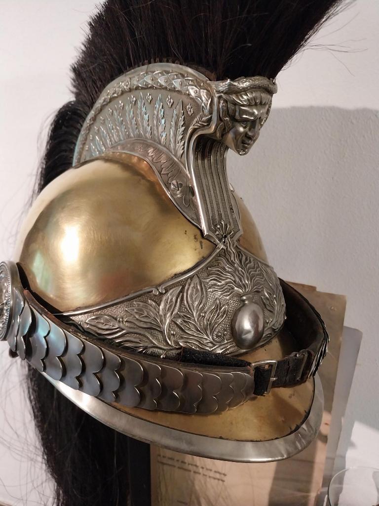 casque de gendarme à cheval 1912, Collections, Enlèvement ou Envoi, Gendarmerie, Casque ou Béret