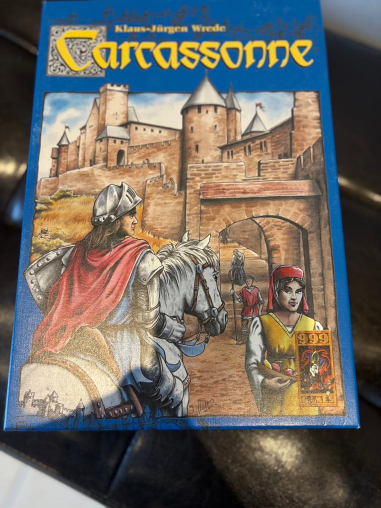 Carcassonne 1e generatie, Hobby en Vrije tijd, Gezelschapsspellen | Bordspellen, Ophalen of Verzenden, Zo goed als nieuw