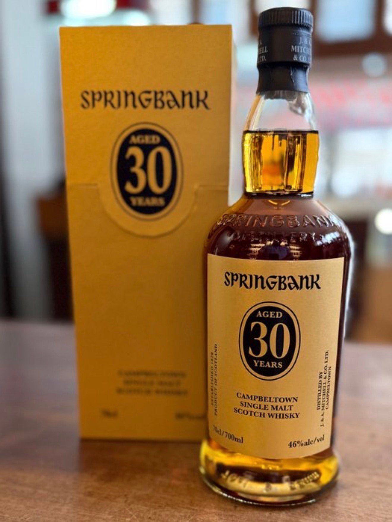 Springbank 30, Verzamelen, Ophalen of Verzenden, Zo goed als nieuw