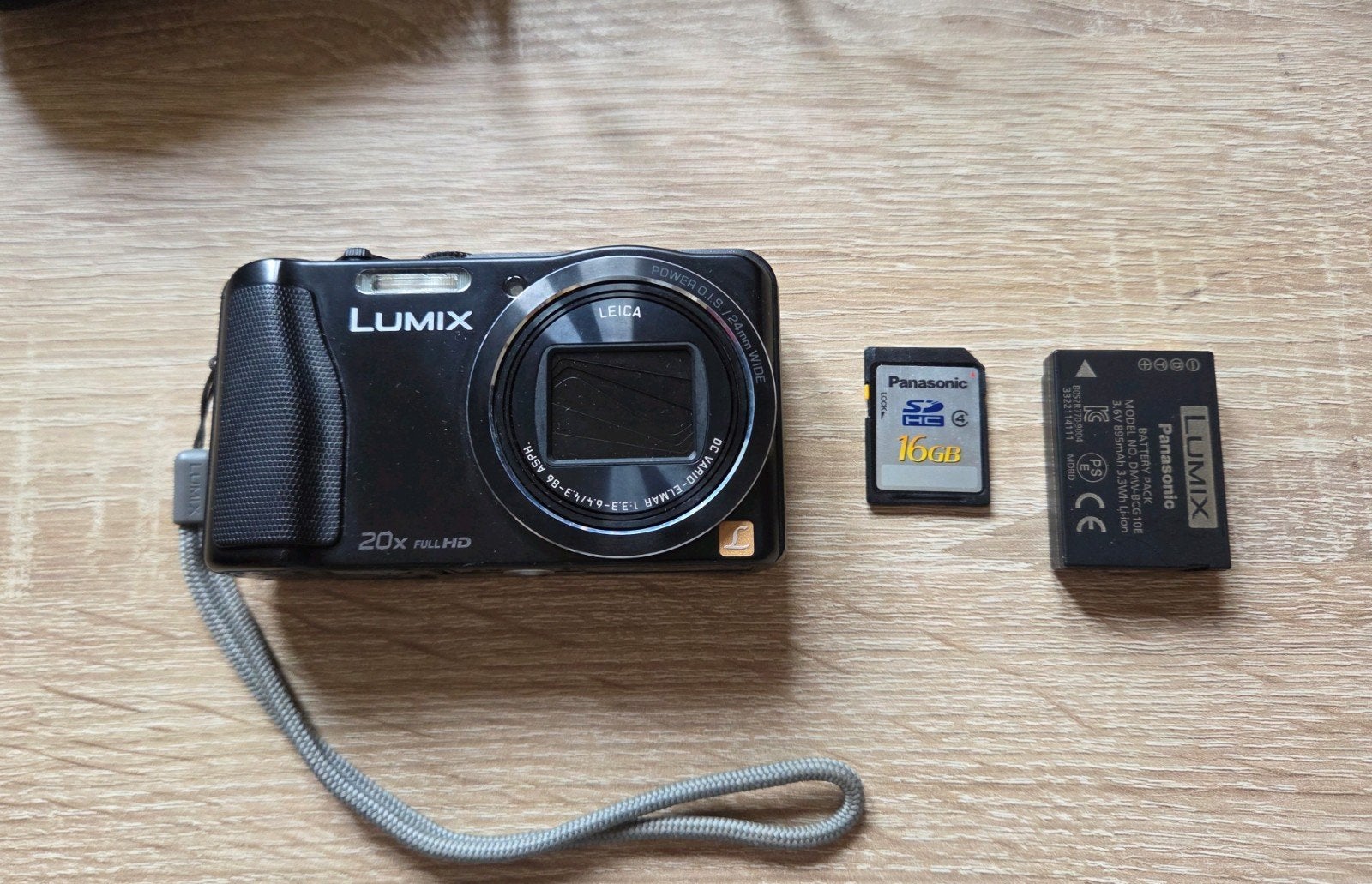Panasonic Lumix DMC-TZ36 digitaal camera, TV, Hi-fi & Vidéo, Appareils photo numériques, Enlèvement ou Envoi, Utilisé, Carte mémoire
