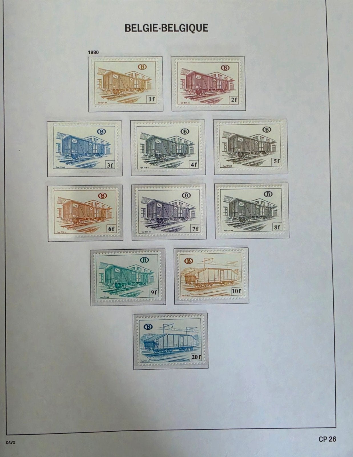 BELGIË TR433/454**
Waarde 105€
bieden vanaf  12,5€ tot 22 /1, Ophalen of Verzenden