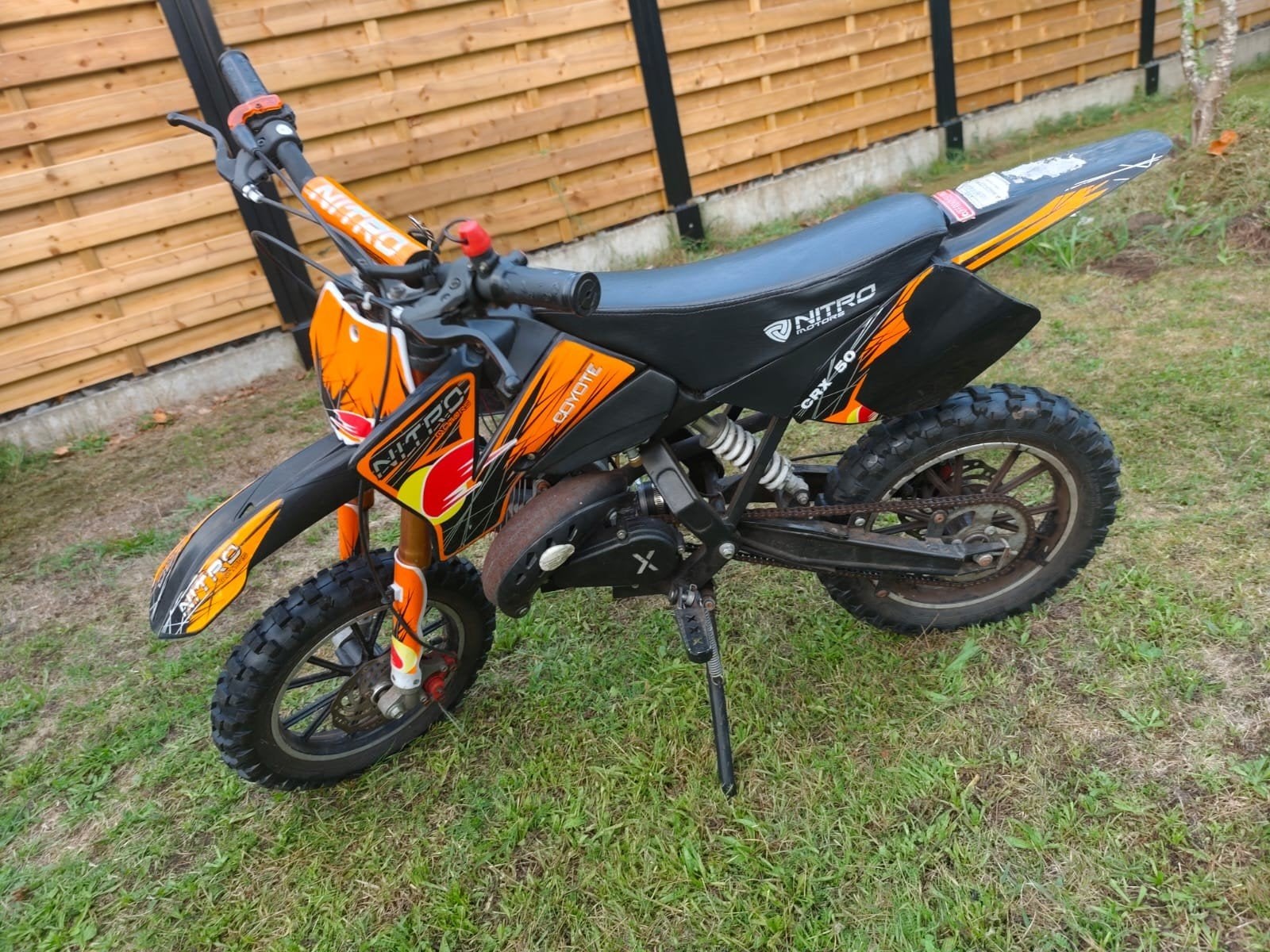 nitro coyote crx50 kinder crossbrommer, Vélos & Vélomoteurs, Mini Bikes, Midi Bikes & Pit Bikes, Dirt Bike, Nitro, Comme neuf