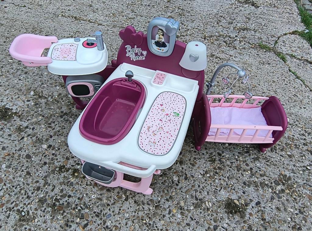 Baby nurse smoby en kleine tuinstoelen, Enlèvement