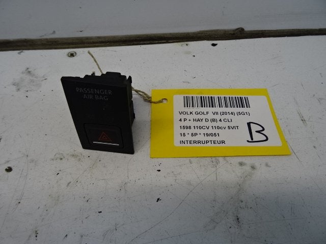 SCHAKELAAR Volkswagen Golf VII (AUA) (5G1919225), Gebruikt, Volkswagen