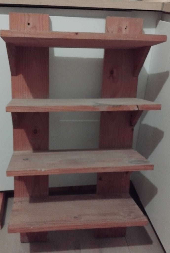 étagère bois, Enlèvement, Utilisé