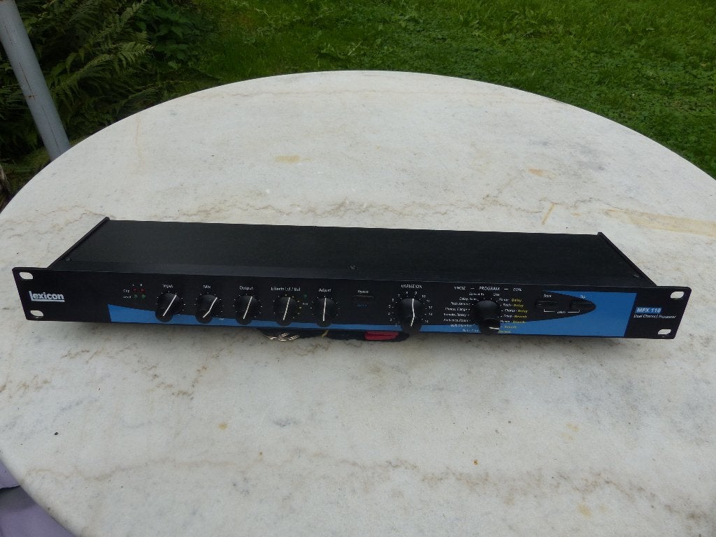 LEXICON MPX 110 — PROCESSOR MET MEERDERE EFFECTEN IN RACK, Audio, Tv en Foto, Ophalen, Zo goed als nieuw, Audio