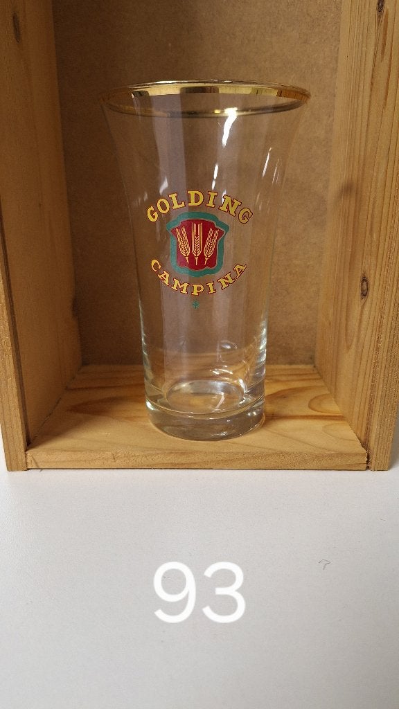 bierglas Campina (nr93), Ophalen, Gebruikt, Glas of Glazen, Overige merken