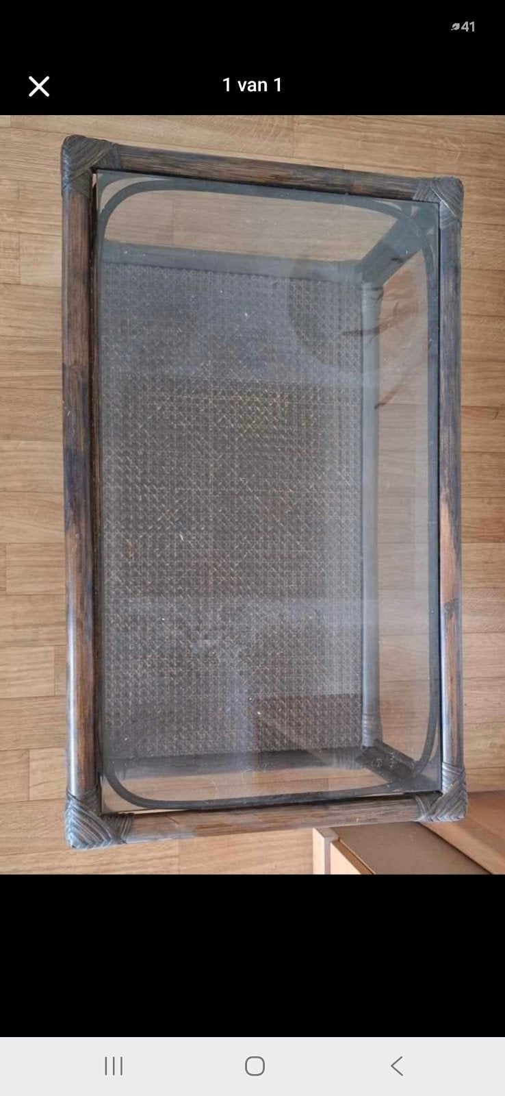 Vintage bijzettafel, Enlèvement