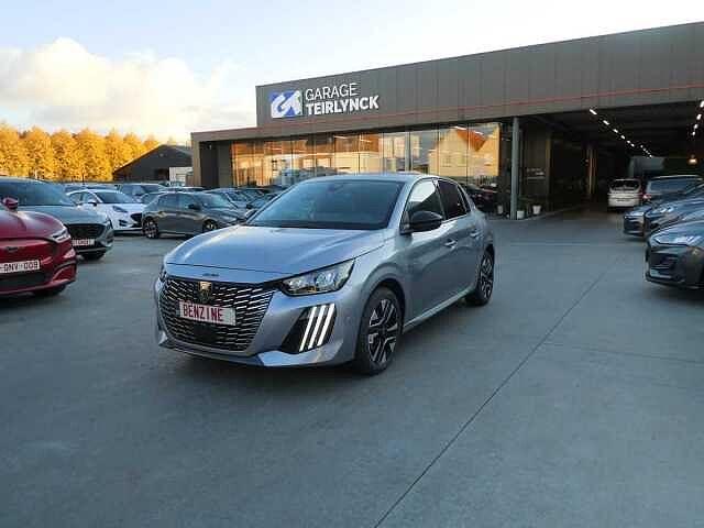 Peugeot 208 1.2 i benzine 100pk Allure '24 360camera BLIS, Autos, Argent ou Gris, Achat, Cruise Control, Euro 6