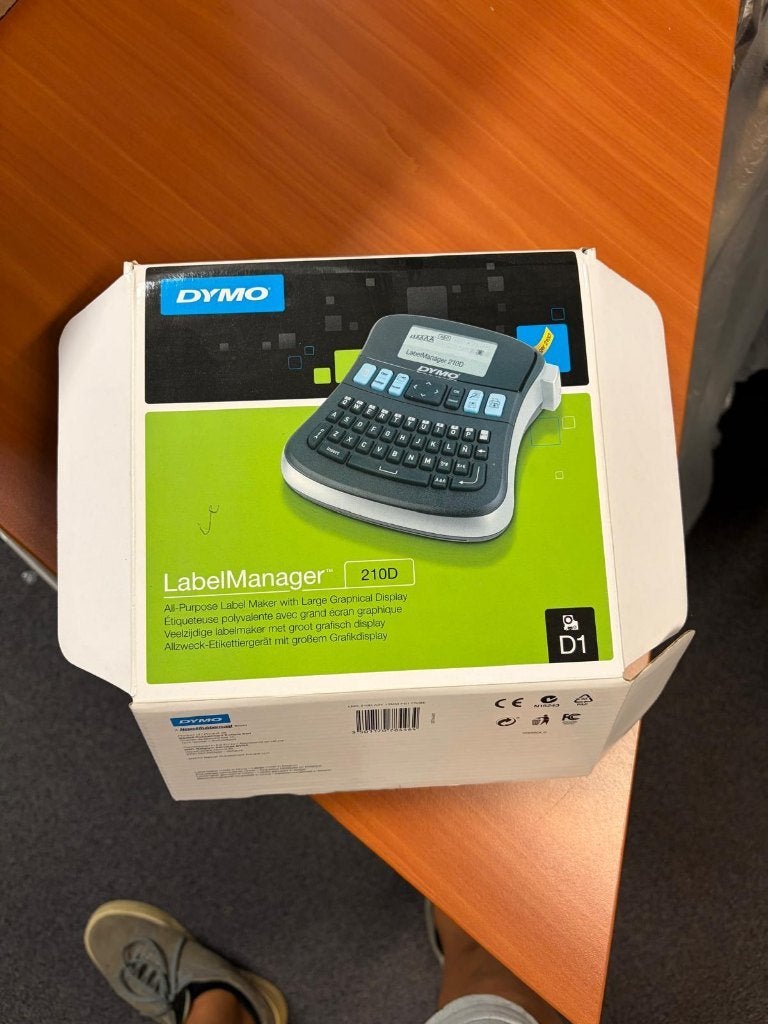 Labelprinter - Dymo labelmanager 210D, Computers en Software, Gebruikt, Dymo, Ophalen of Verzenden, Tape-label