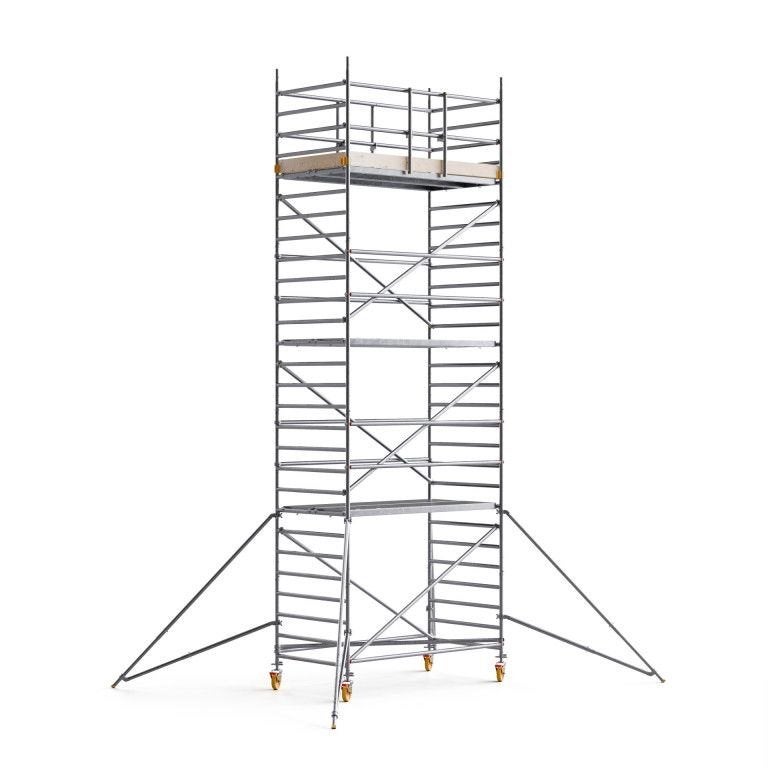 Échafaudage mobile Custer 1,30x2,50x8,2 m NOUVELLE PROMO !, Envoi, Neuf, Échafaudage fixe ou roulant, 5 mètres de hauteur ou plus