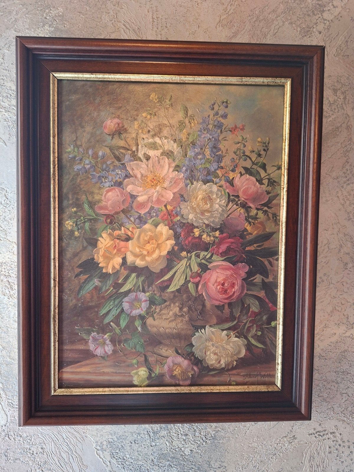 Schilderij Albert Williams, Ophalen