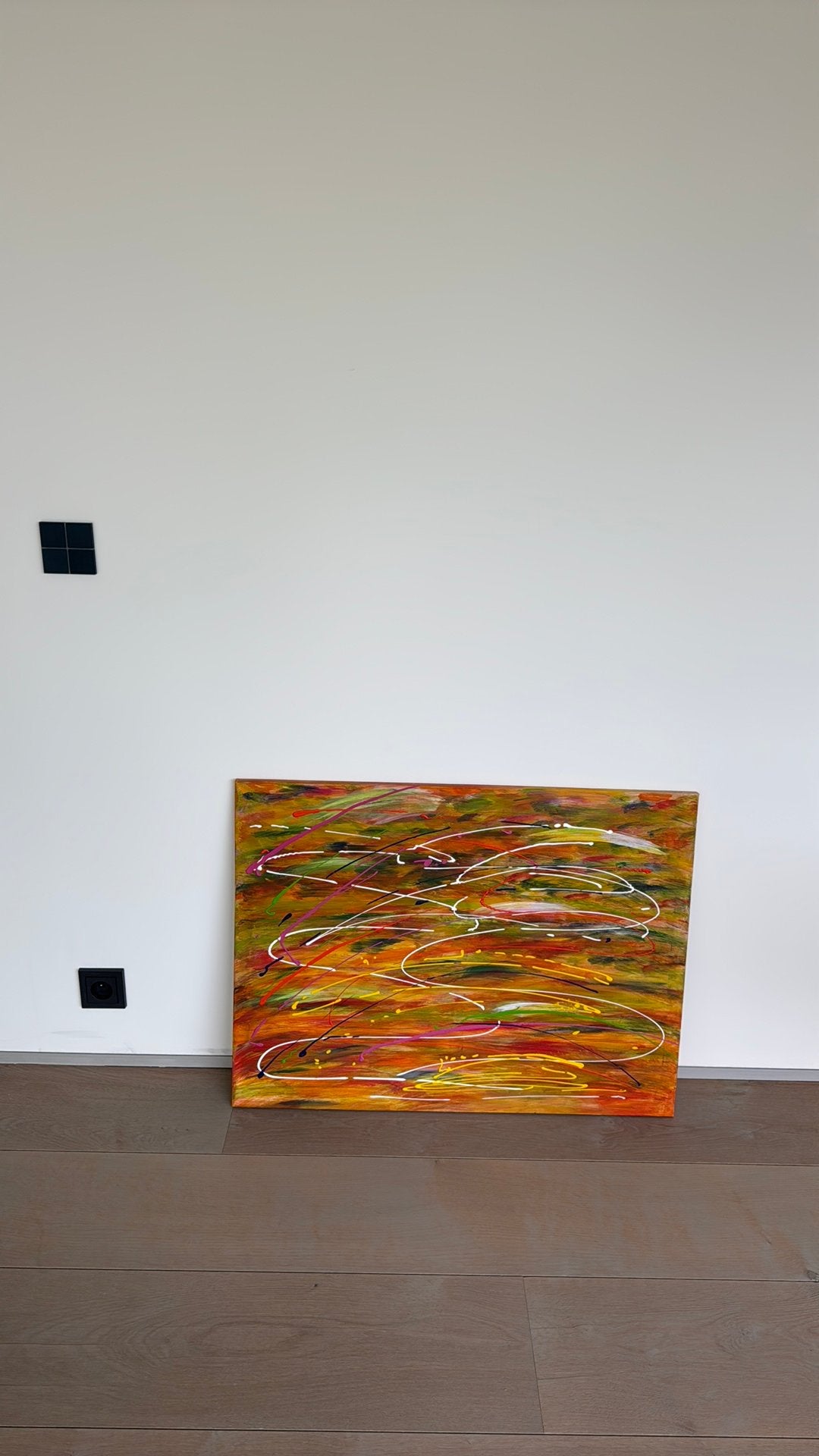 Mooi modern schilderij, Ophalen of Verzenden