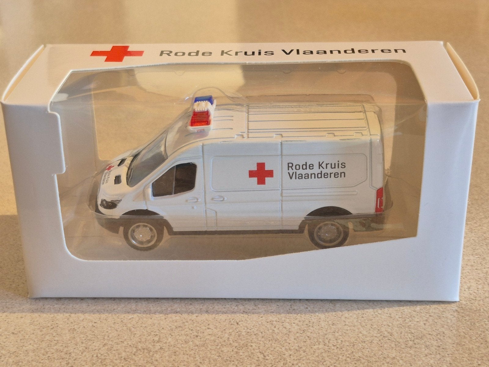Rode Kruis Vlaanderen ambulance en jeep, Ophalen of Verzenden, Nieuw, Auto, Overige merken