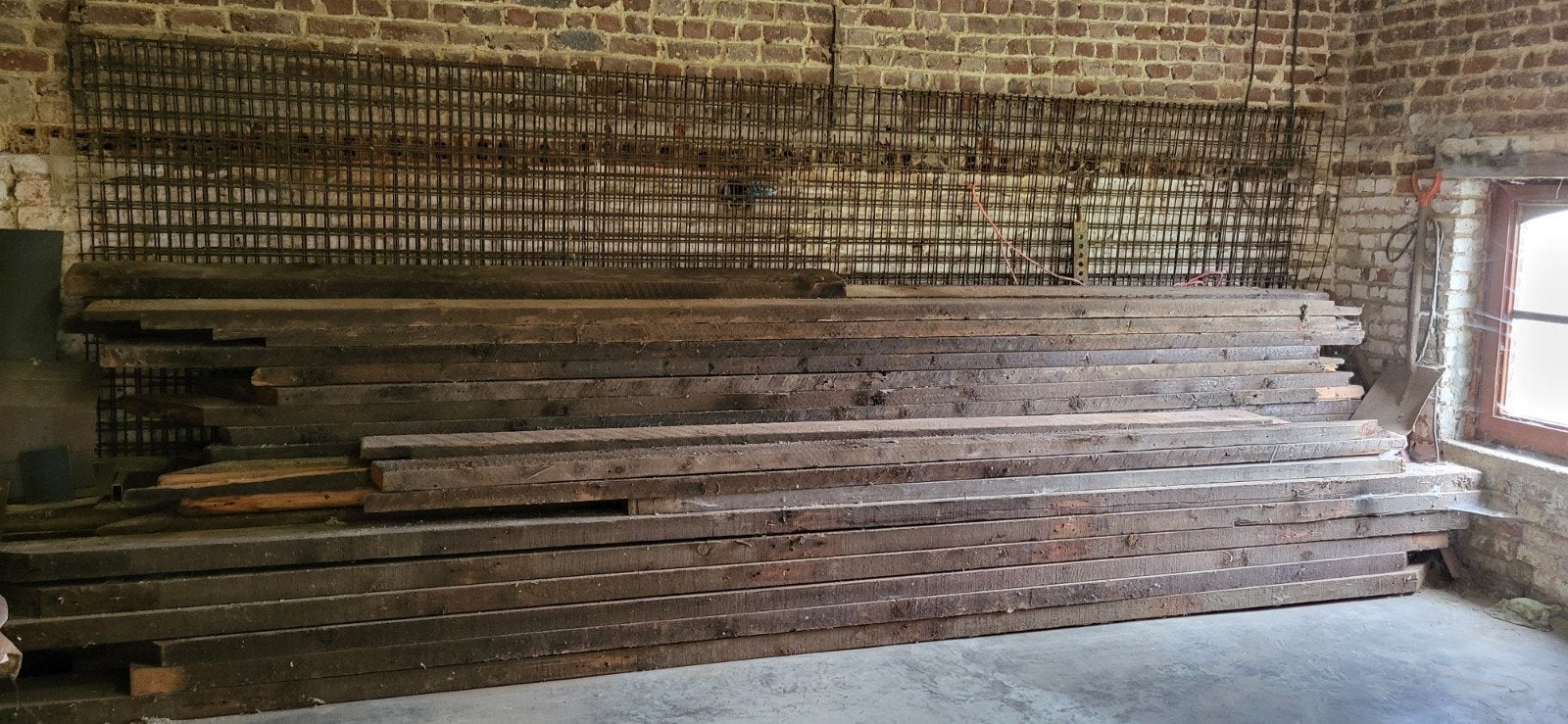 baddings/houten balken, Ophalen, 250 cm of meer, Balken, Hardhout
