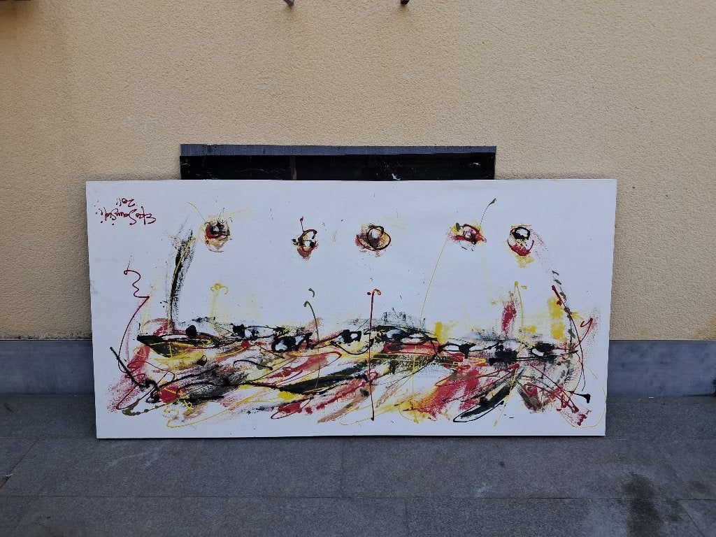 Schilderij 1m op 2m, Ophalen