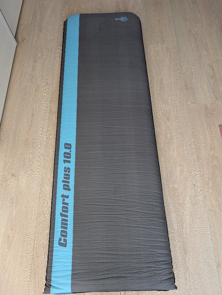Luchtmatras zelfopblaasbaar 193 cm X 60 cm X10 cm, Caravans en Kamperen, Luchtbedden, Gebruikt, 1-persoons, Ophalen