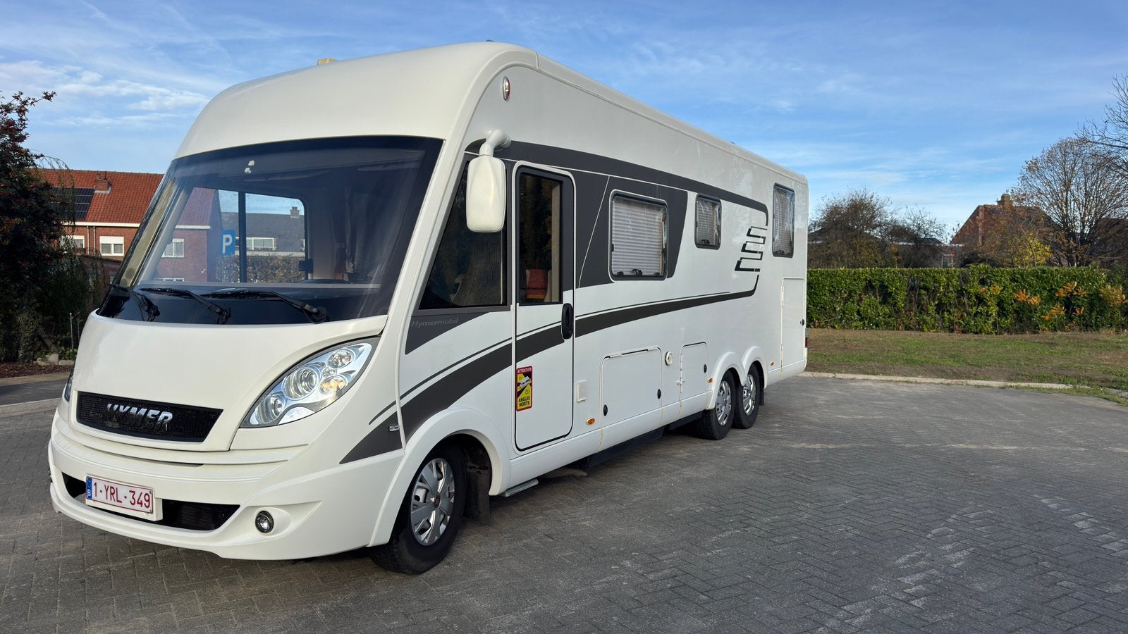 Hymer rijbewijs C, Caravans en Kamperen, Mobilhomes, Particulier, Hymer, Diesel, Automaat, Ophalen