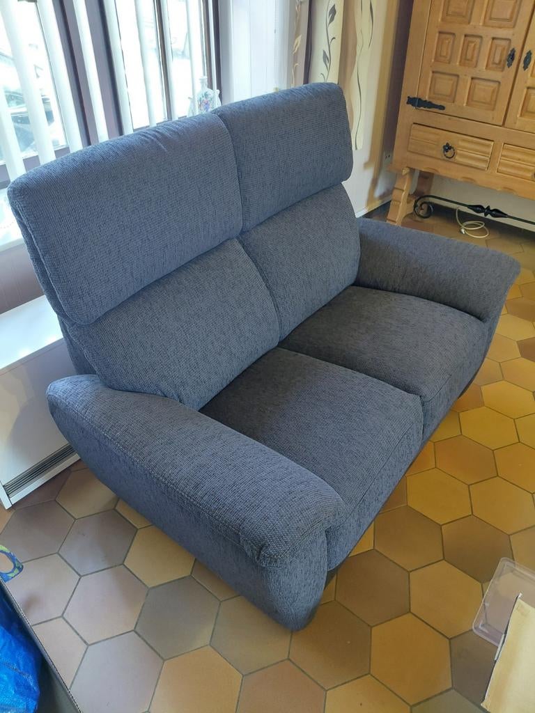 Canapé double avec relax comme neuf, Ophalen